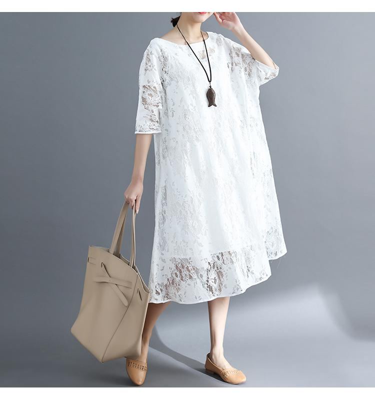 Summer Fairy Loose Lace Dress