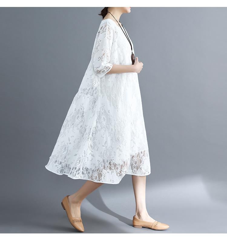 Summer Fairy Loose Lace Dress