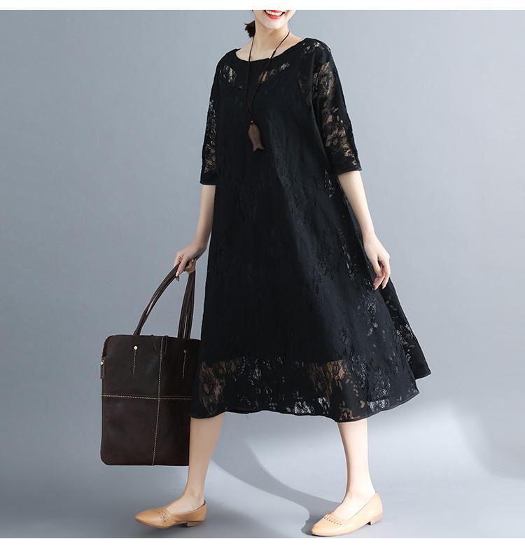 Summer Fairy Loose Lace Dress