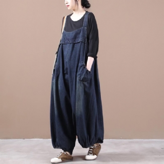 Lös Denim Jumpsuit