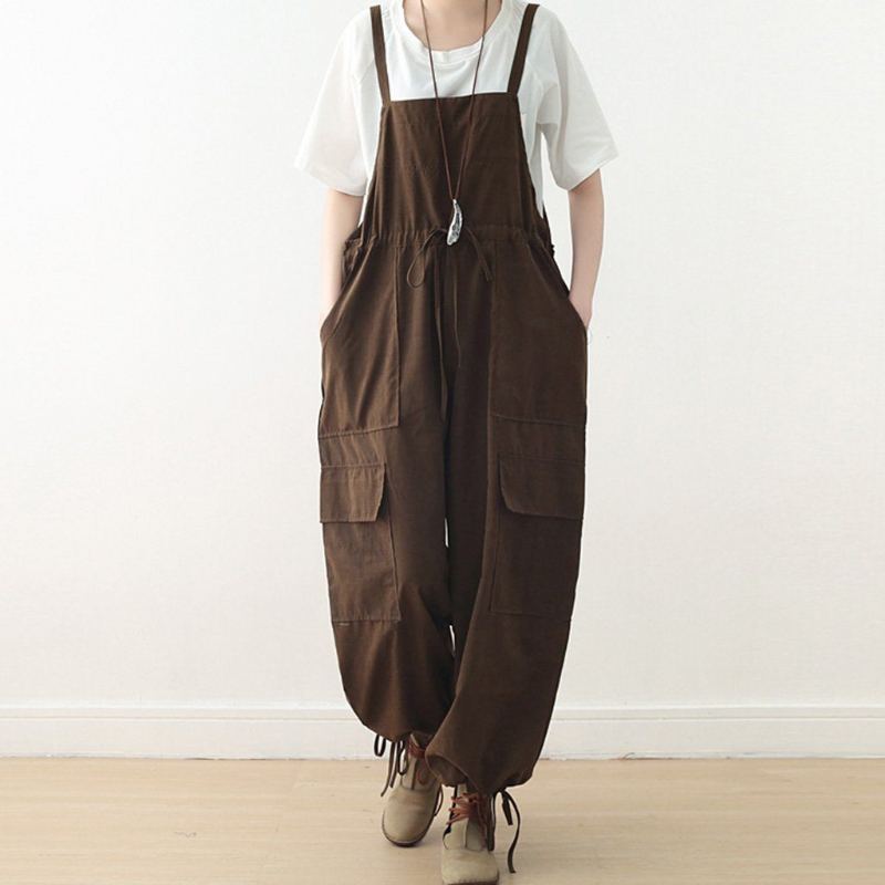 Strap Loose Rak Casual Jumpsuit