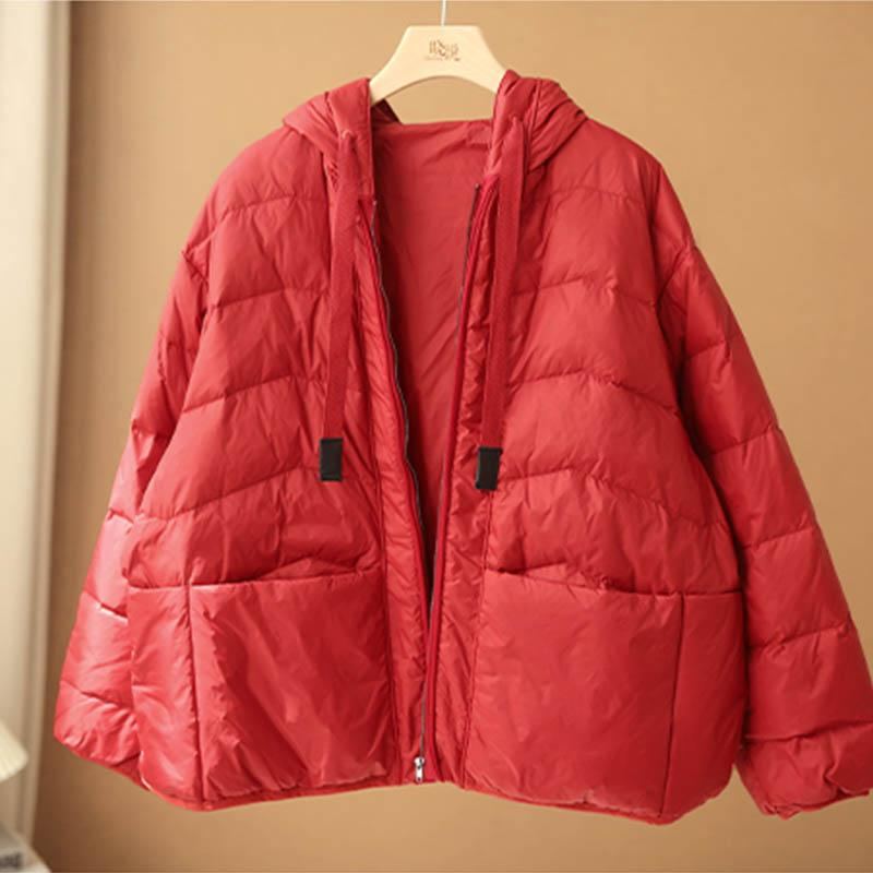 Vinterhuva Mjuk Casual Duck Down Coat