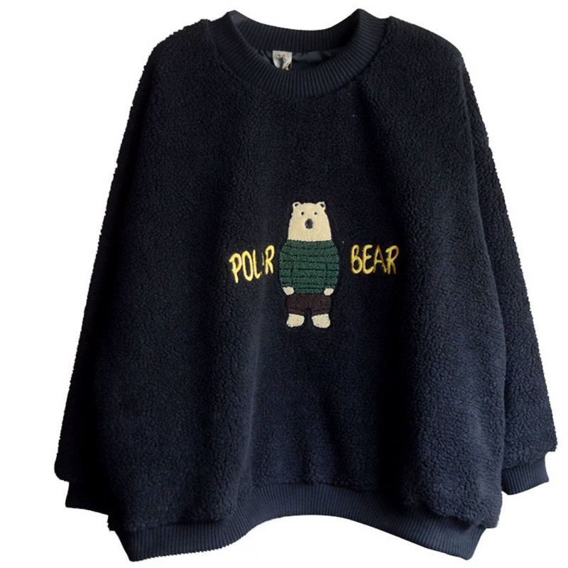 Polar Bear Cashmere Sweatshirt