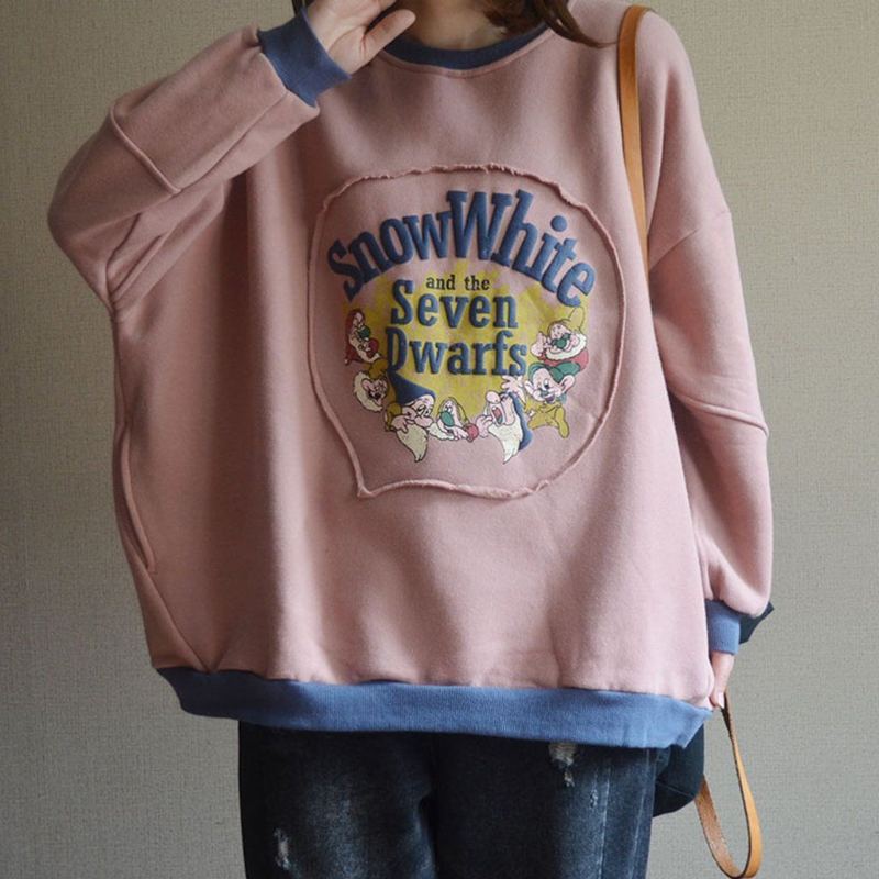 Snövit Seven Dwarfs Print Sweatshirt