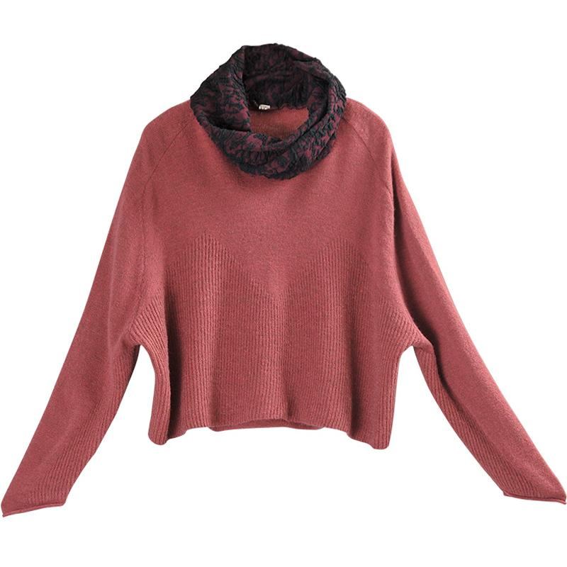 Loose Lazy Turtleneck Sweater