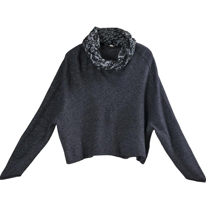 Loose Lazy Turtleneck Sweater