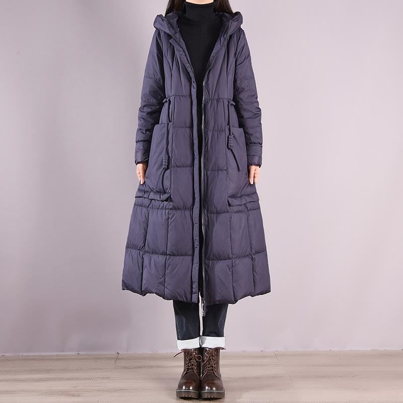 Dam Vinterhuva Casual Loose Duck Down Overcoat