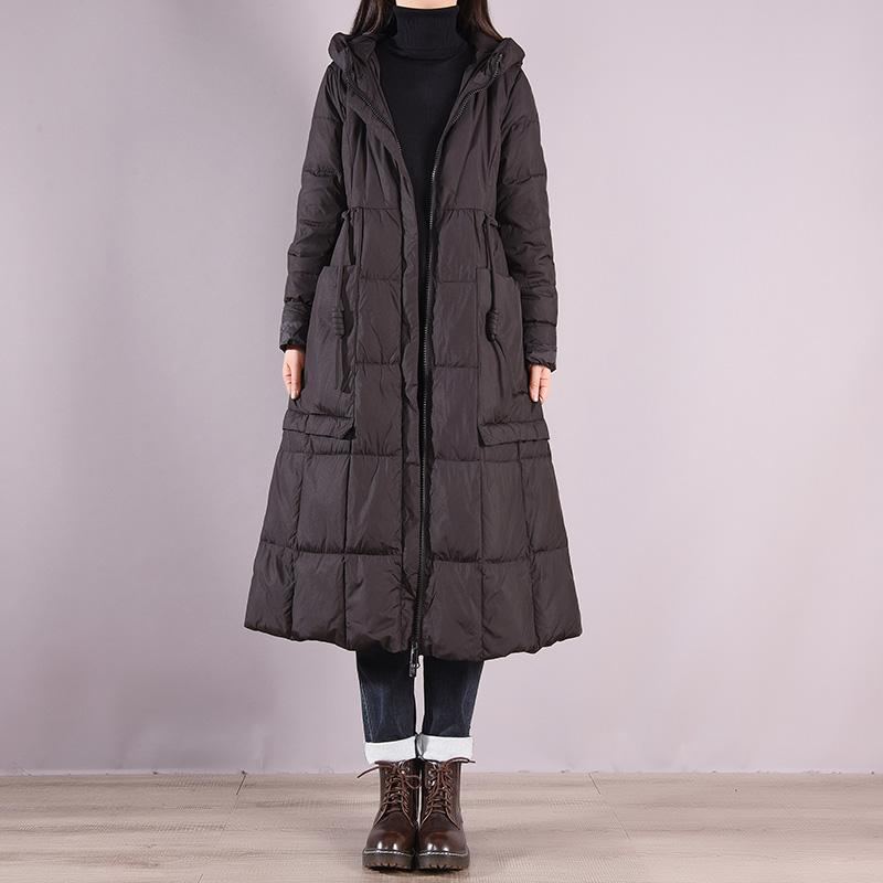 Dam Vinterhuva Casual Loose Duck Down Overcoat