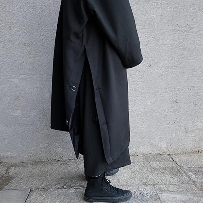 Hood Long Cardigan Trench Loose Coat