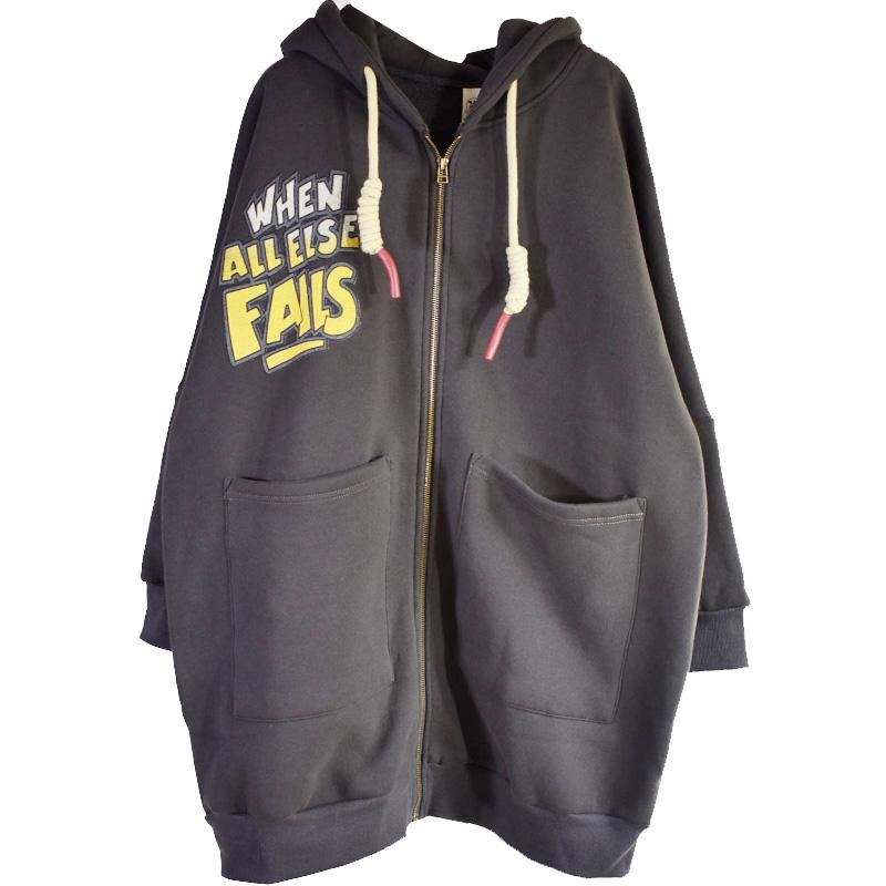 Oversized Hooded Plus Vadderad Vinterjacka