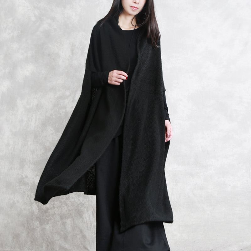 Retro Irregular Loose Causal Cloak Coat