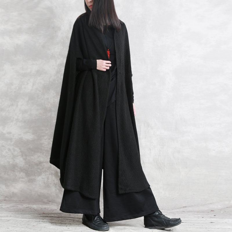 Retro Irregular Loose Causal Cloak Coat