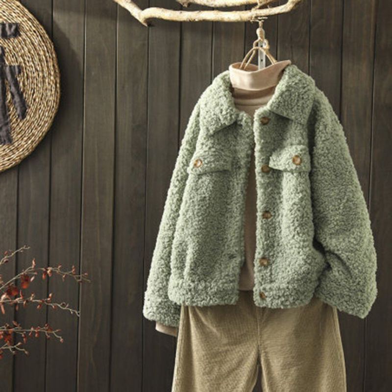 Teddy Bear Cashmere Coat