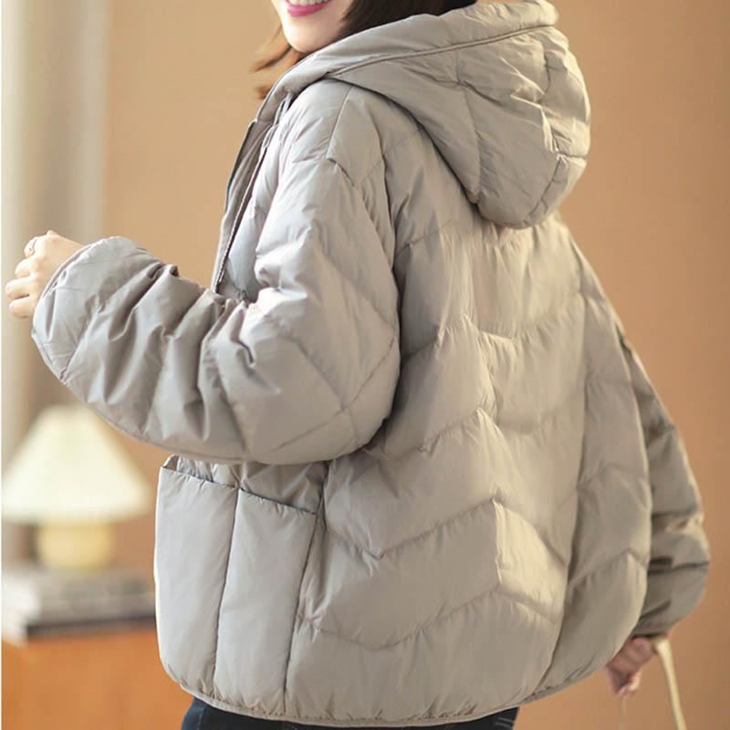 Vinterhuva Mjuk Casual Duck Down Coat