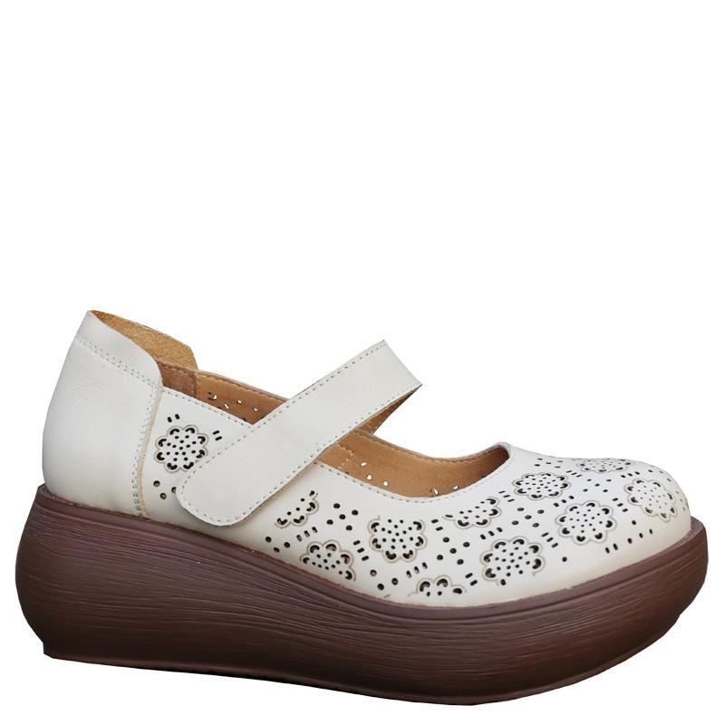 Hollow Summer Handmade Wedges Fritidsskor