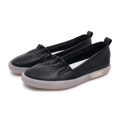 Läder Summer Flat Retro Fritidsskor 35-41