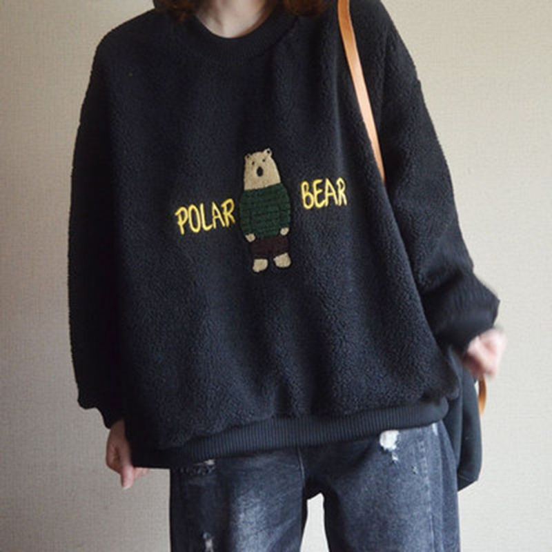 Polar Bear Cashmere Sweatshirt