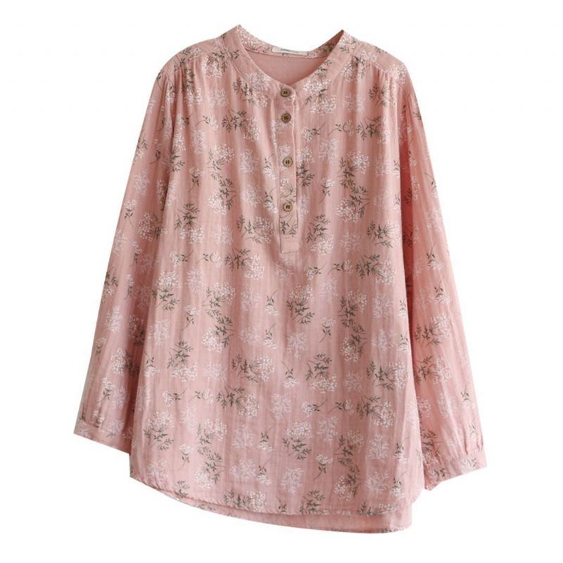 Ståkrage Floral Shift Shirt