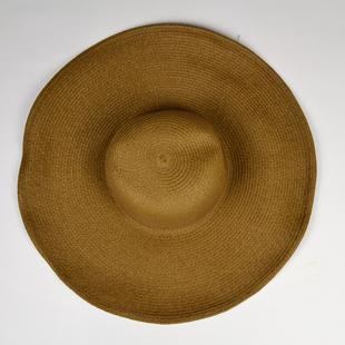 Vår Sommar Dam Straw Beach Hat Solhatt