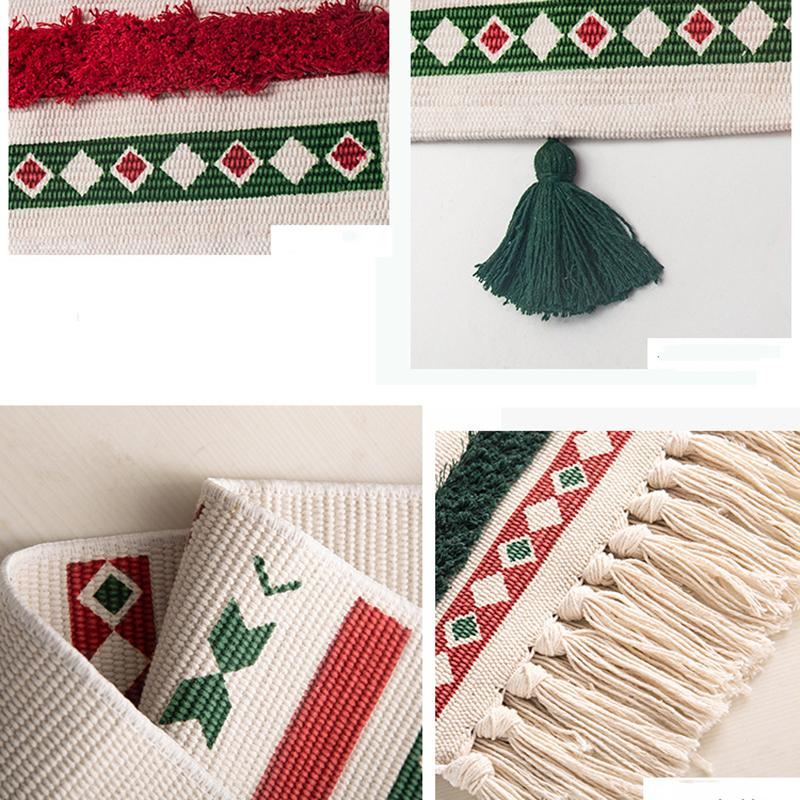 Julklapp Nordic Tassel Mats Golvmattor