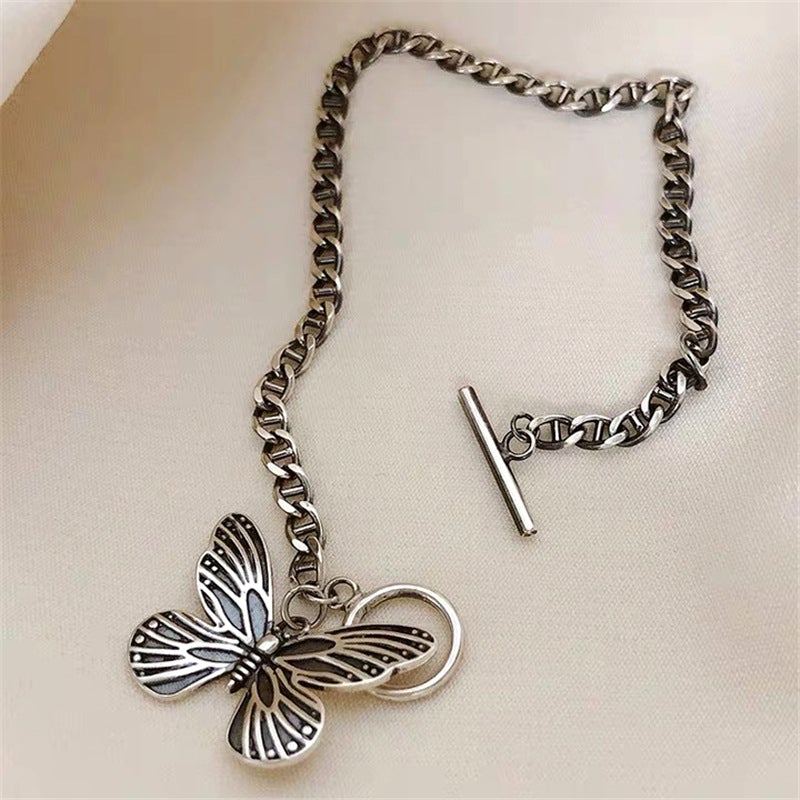 Vintage S925 Silver Butterfly Armband