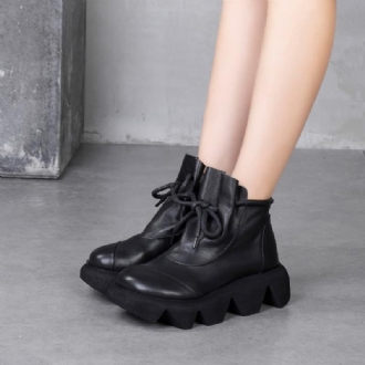 Lace-up Platform Kohud Martin Boots Stövlar