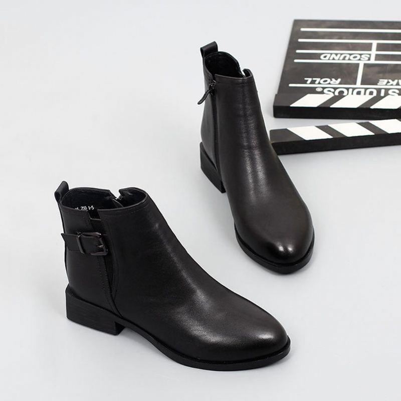 Läderspänne Chelsea Boots 40-43