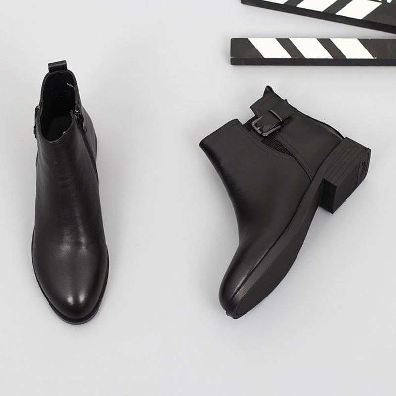 Läderspänne Chelsea Boots 40-43