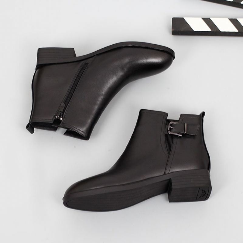 Läderspänne Chelsea Boots 40-43