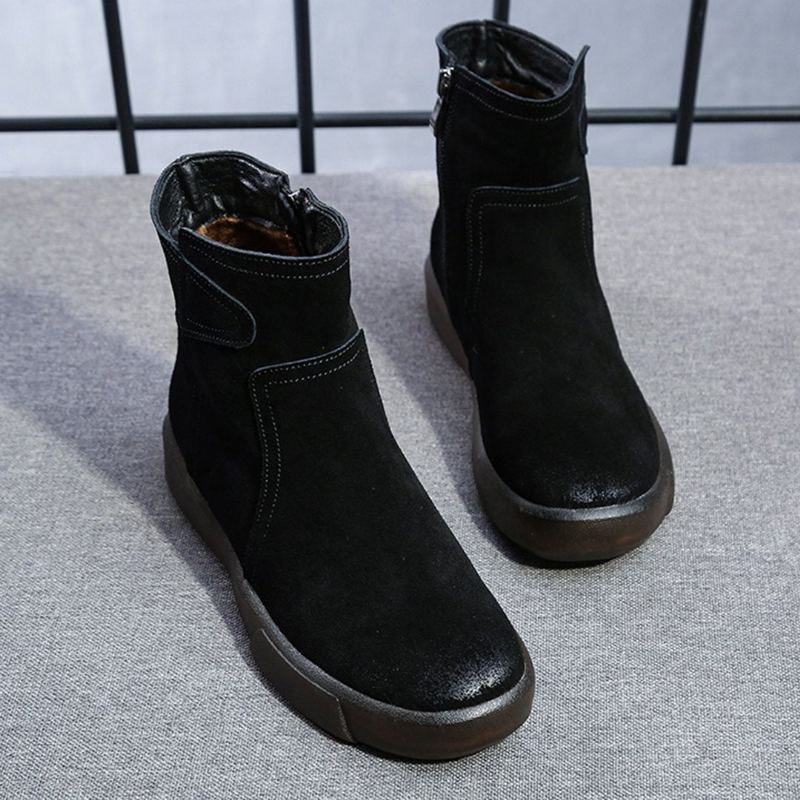 Platta Skor Chelsea Boots För Dam