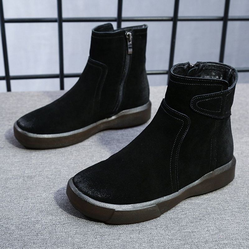 Platta Skor Chelsea Boots För Dam