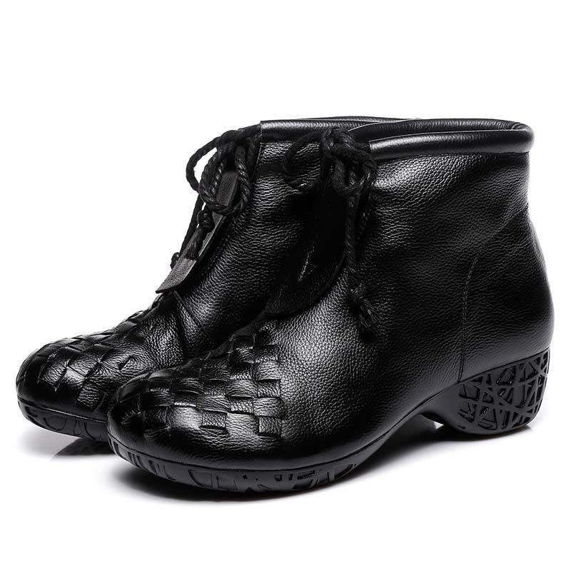 Retro Woven Boots Mjuk Sula