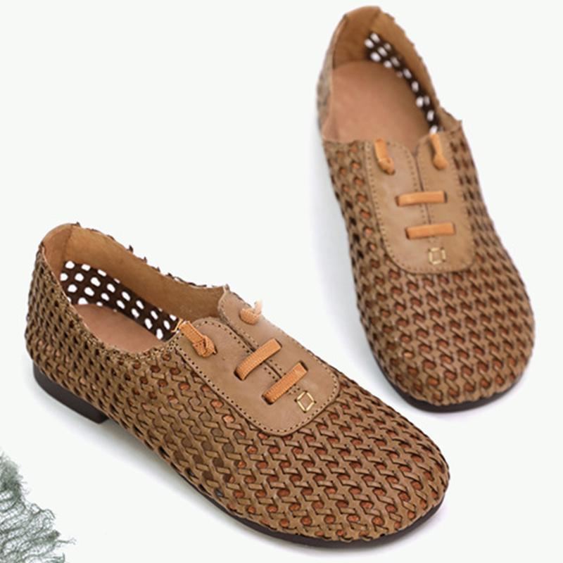 Dam Summer Hollow Leahter Casual Sandaler