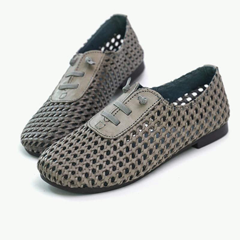 Dam Summer Hollow Leahter Casual Sandaler