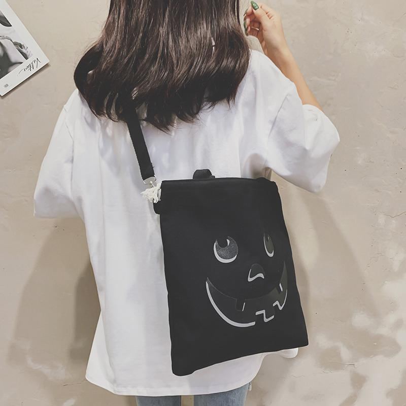 Halloween Canvas Kapacitet Candy Casual Bag