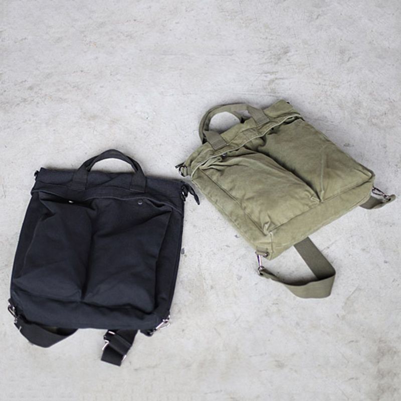 Rich Features Canvas Casual Messager Bag Axelväska