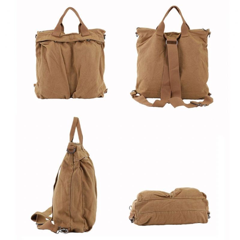 Rich Features Canvas Casual Messager Bag Axelväska