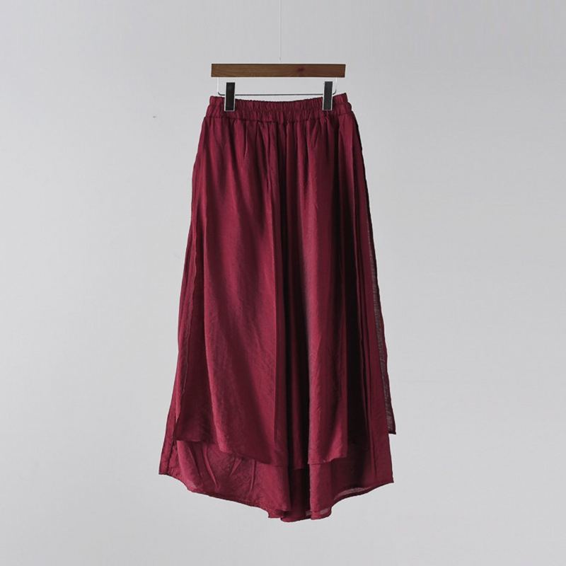 Solid Tiered Byxor Culottes