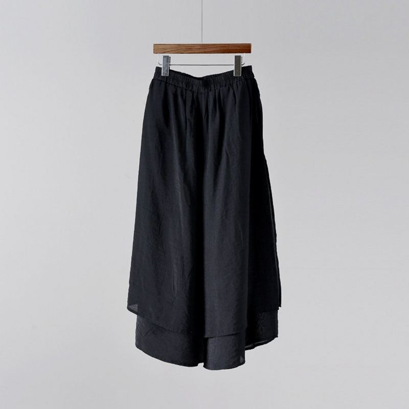 Solid Tiered Byxor Culottes