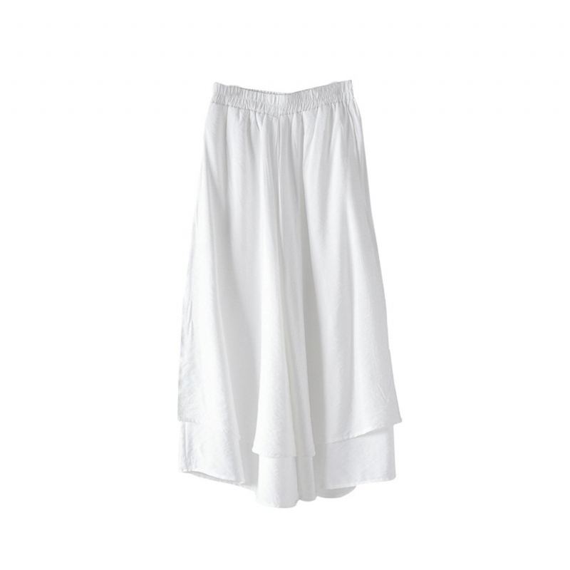 Solid Tiered Byxor Culottes