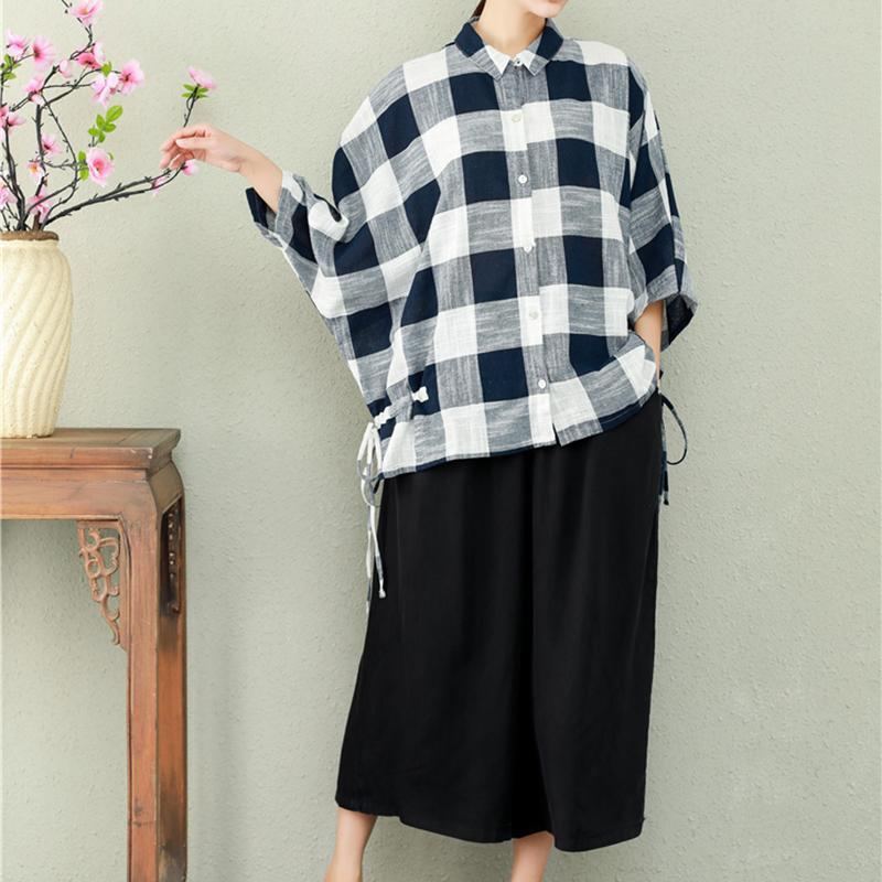 Summer Retro Loose Wide Leg Byxor