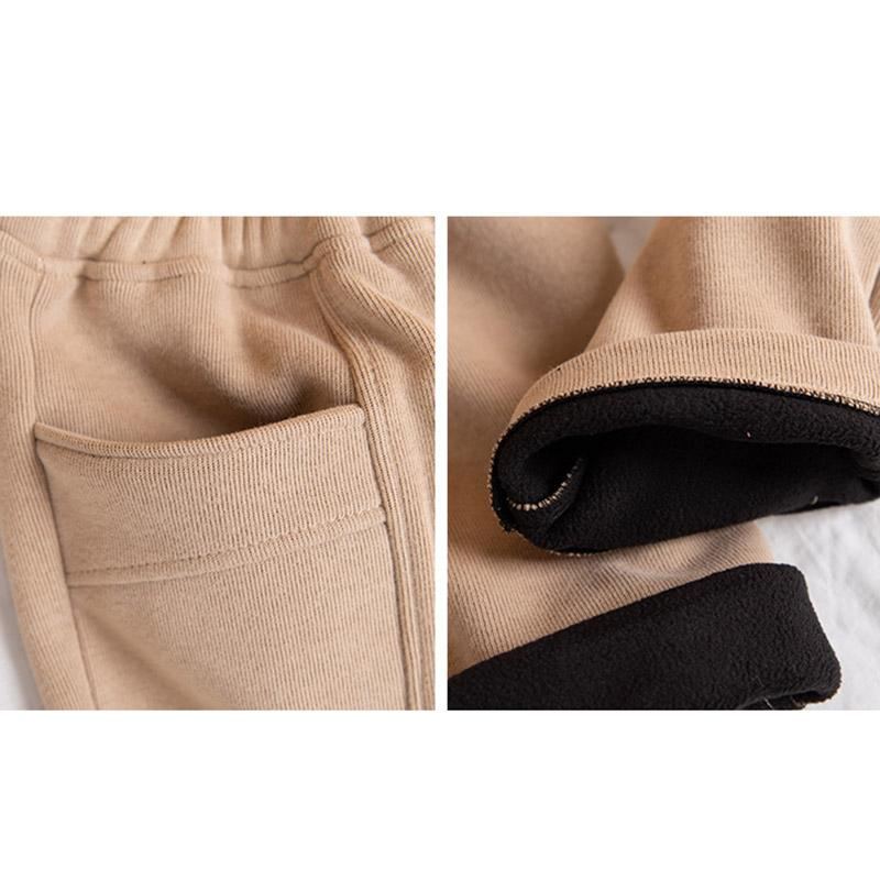 Velvet Casual Loose Cotton Sweat Pants